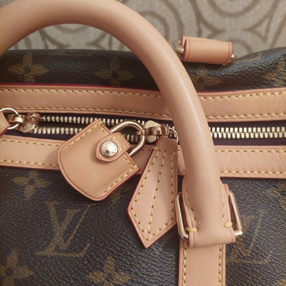 100% Auth Ltd Ed. Louis Vuitton Sofia Coppola 2 way Monogram Speedy Satchel LN - Picture 5 of 16